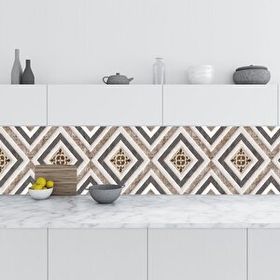 StickerArt Seramik Karo 60x200 cm Mutfak Tezgah Arası Folyo