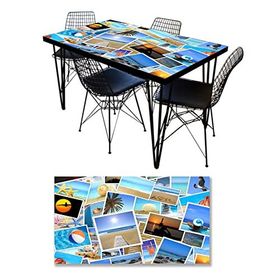 StickerArt Tatil Fotokolaj Masa Kaplama Folyosu
