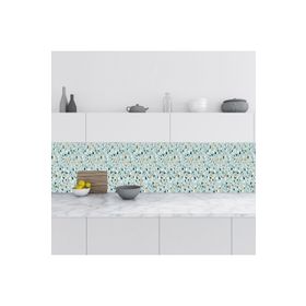 StickerArt Terrazzo 60x100 cm Mutfak Tezgah Arası Fayans Kaplama Folyosu