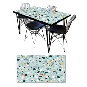 StickerArt Terrazzo Masa Kaplama Folyosu