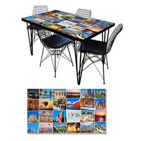 StickerArt Türkiye Manzara Masa Kaplama Folyosu