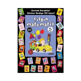 Stickerlı 4+ Yaş Çılgın Matematik Beyaz Panda Yayınları