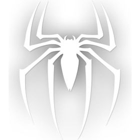 Stickrmarket Spiderman Örümcek 10x14 cm Beyaz Araba Laptop Duvar Folyo Sticker