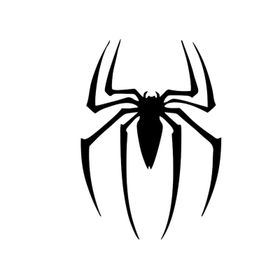 Stickrmarket Spiderman Örümcek 30x42 cm Beyaz Araba Laptop Duvar Folyo Sticker