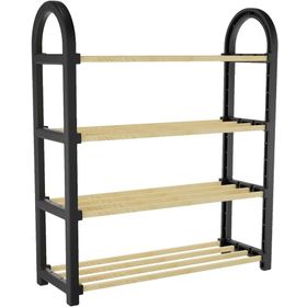 Stickwood SW-5004 Ahşap 4 Katlı Ayakkabılık