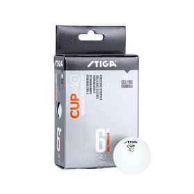 Stiga Cup Beyaz 6'lı Masa Tenisi Pinpon Topu