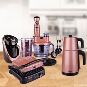 Stilevs 4'lü Paket Rosy Premium Serisi Elektrikli Çeyiz Seti