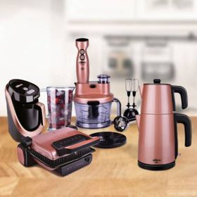 Stilevs 4'lü Paket Rosy Premium Serisi Elektrikli Çeyiz Seti