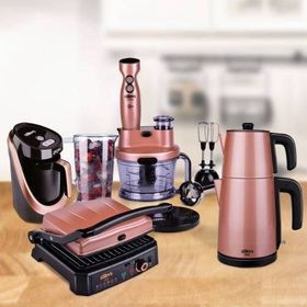 Stilevs 4'lü Paket Rosy Premium Serisi Elektrikli Çeyiz Seti