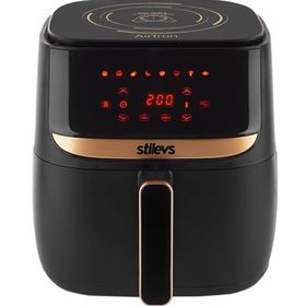 Stilevs AF-600 Airtron 2.5 lt Terazili Siyah Sıcak Hava Fritozü