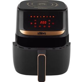 Stilevs AF-600 Airtron 2.5 lt Terazili Siyah Sıcak Hava Fritozü