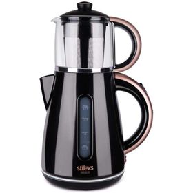 Stilevs CM-16 Çays Siyah-Bakır Çay Makinesi