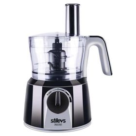 Stilevs Maxi Chef 1000 W Hız Kademeli 1.2 lt Hazneli Mutfak Robotu Siyah