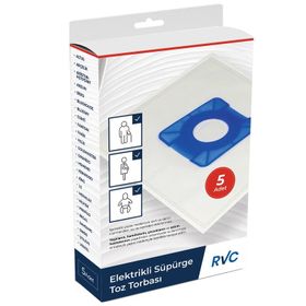 Stilevs Soundless 10 Adet Süpürge Toz Torbası