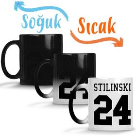 Stilinski 24 Teen Wolf Sihirli Porselen Kupa