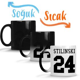 Stilinski 24 Teen Wolf Sihirli Porselen Kupa