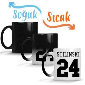 Stilinski 24 Teen Wolf Sihirli Porselen Kupa