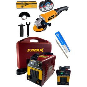 Stilmax Germany SUPER201T Ultrasonic 201 Amper Digital Göstergeli Invertör Kaynak Makinesi + Hediyeli Taşlama