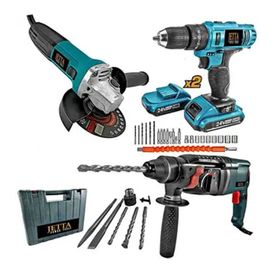Stilmax Lion 3400W Çift Akülü Kırıcı Hediyeli Matkap Seti