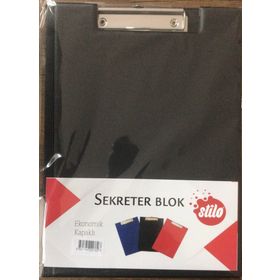 Stilo 263 Kapaklı Siyah Sekreterlik