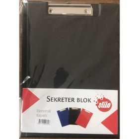 Stilo 263 Kapaklı Siyah Sekreterlik