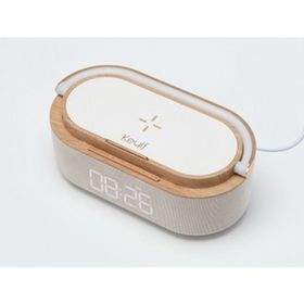 Stobom Keyif Taşınabilir Bluetooth Hoparlör Saat Wireless Şarj Cihazı