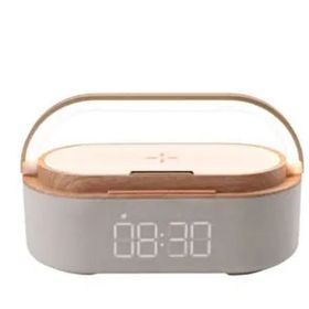 Stobom Krem Beyaz Taşınabilir Bluetooth Hoparlör