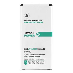 Stock Power Samsung Galaxy J7 3300 mAh 2016 J710 Batarya