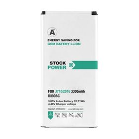 Stock Power Samsung Galaxy J7 3300 mAh 2016 J710 Batarya