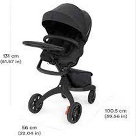 Stokke Rich Black Xplory X Bebek Arabası