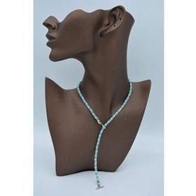 Stoneage Çek Kristali ve Turkuaz Taşlı Nazara Karşı Şifa Kolyesi