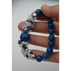 Stoneage Ceyt Inci ve Lapis Lazuli Taşlı Güzel Bayan Bileklik