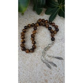Stoneage Erkek Için Kaplan Gözü Doğal Taş 33 Tesbih