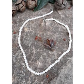 Stoneage F00784 Hayalet İnci Kadın Gümüş Kolye