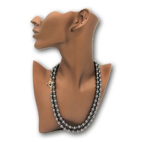 Stoneage F04340 Hematit Taşından Gemici Kilitli Şifa Kolyesi