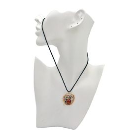 Stoneage F04410 Sıkma Kehribar Özel Tasarım Kolye