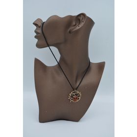 Stoneage F04410 Sıkma Kehribar Özel Tasarım Kolye
