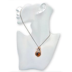 Stoneage F04417 Kaplangözü Taşlı Özel Tasarım Kolye