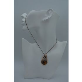 Stoneage F04417 Kaplangözü Taşlı Özel Tasarım Kolye