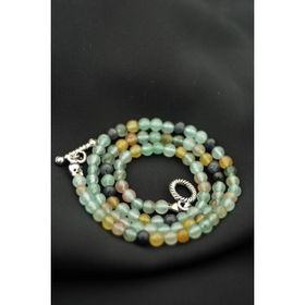 Stoneage Gerçek Jade Ceyt Yeşim Taşlı Şifa Kolyesi