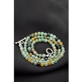 Stoneage Gerçek Jade Ceyt Yeşim Taşlı Şifa Kolyesi
