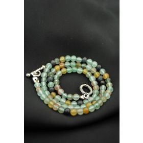 Stoneage Gerçek Jade Ceyt Yeşim Taşlı Şifa Kolyesi