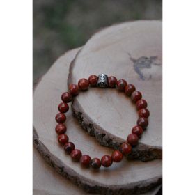 Stoneage Jasper Doğal Taş Bay Bayan Unisex Bileklik