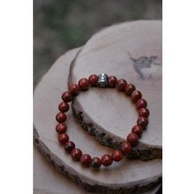 Stoneage Jasper Doğal Taş Bay Bayan Unisex Bileklik