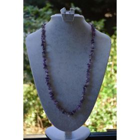 Stoneage Jewellery Ametist Doğal Taş Bayan Kolye
