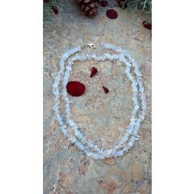 Stoneage Jewellery Aytaşı Çift Sıra Doğal Taş Bayan Kolye