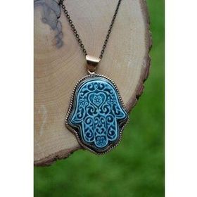 Stoneage Jewellery El Sıvaması Fatma Ana Bayan Kolye