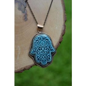 Stoneage Jewellery El Sıvaması Fatma Ana Bayan Kolye