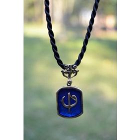 Stoneage Jewellery Elif ve Vav Figürlü Bayan Kolye