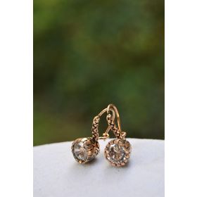 Stoneage Jewellery Elmas Görünümlü Küpe